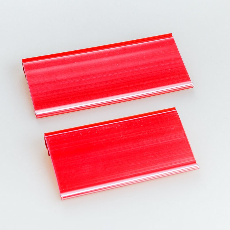 超市价格a牌双线套挂钩价格分类牌仓库货架标签牌文具标价条塑料