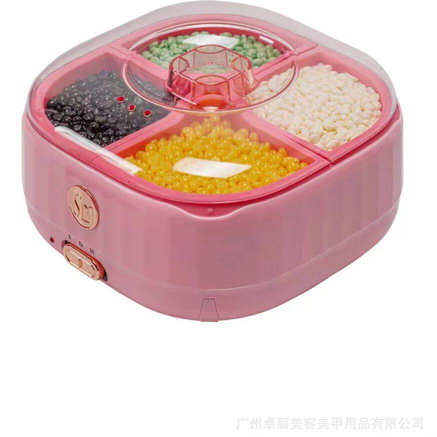 厂家直销跨境硅胶热蜡机多功能不粘锅可分离手部脱毛蜜蜡豆融蜡机