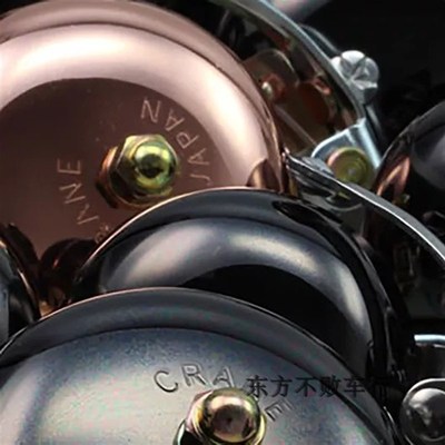 CRANE RITEN 自行车铃铛车铃超响K复古老式通用响亮彩绘铃铛