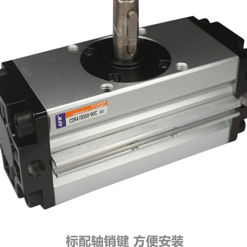 大扭力旋转气缸旋转回转摆动 CDRA1BS30 50 63 8L0 100-90 180 36
