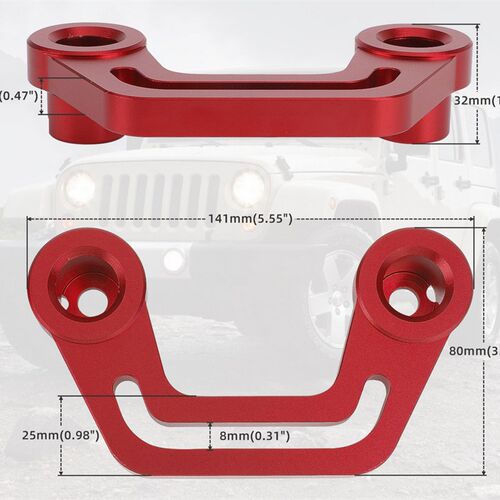 适用18-23吉普牧马人Jeep yWrangler JL/JLU改装射灯支架 - 封面