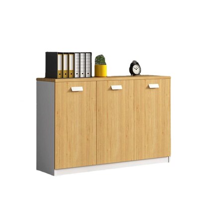 6公室门办柜文件柜定制现代木质柜子落地组合柜储物矮柜双J.Y-586