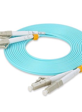 5PCS OM3 LgC-LC PC  Multimode Duplex 2.0mm or 3.0MM Fiber Op