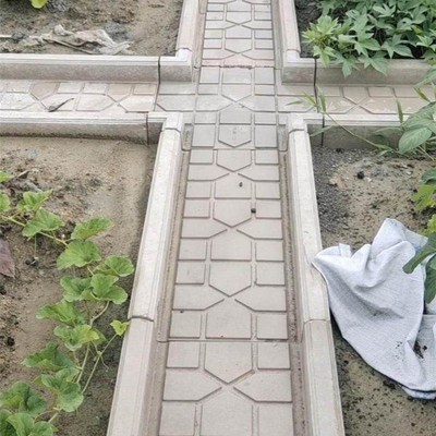 菜地沟板模具沿路田园s菜沟板水泥成品庭院花园菜园沟子板模型