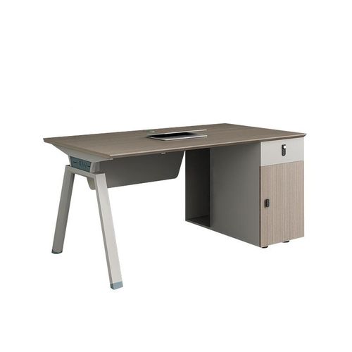 职员办公GH-11桌人位简约现代A职工办公椅组合卡桌座职四员桌4插