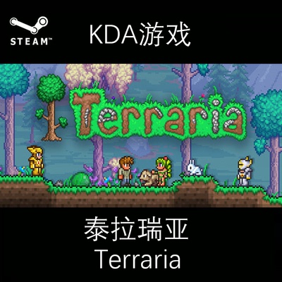 steam正版 泰拉瑞亚 全新白号 Terraria 多人联机  游戏 现货秒发