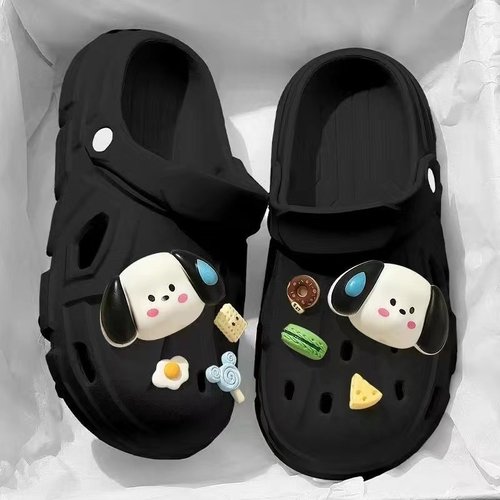 厚底洞鞋男女凉外出2024夏