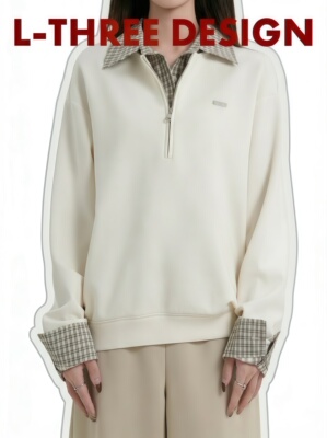 L-THREE『不费力上衣』假两件设计！休闲有格调