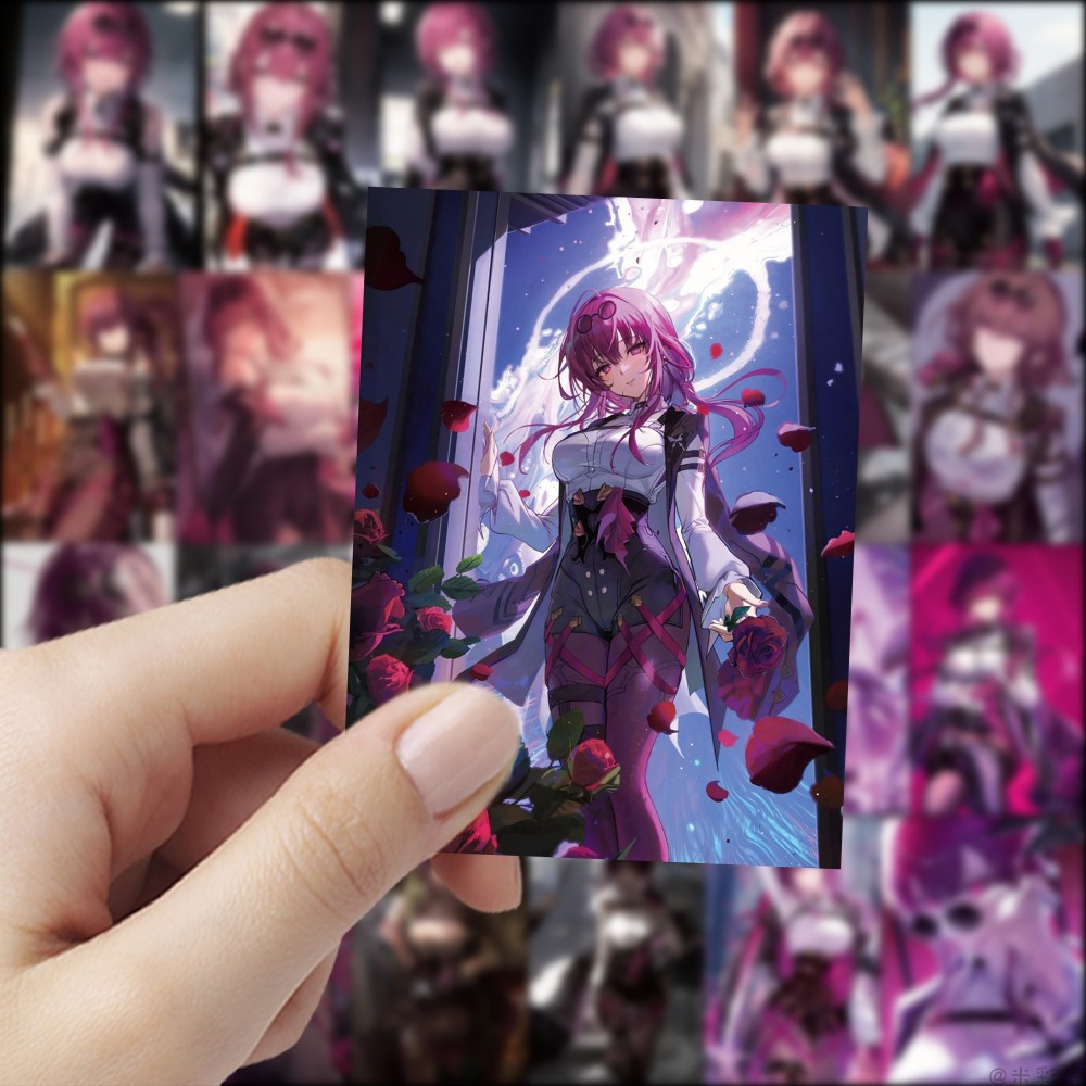 星穹铁道卡芙卡贴纸可爱卡通人物