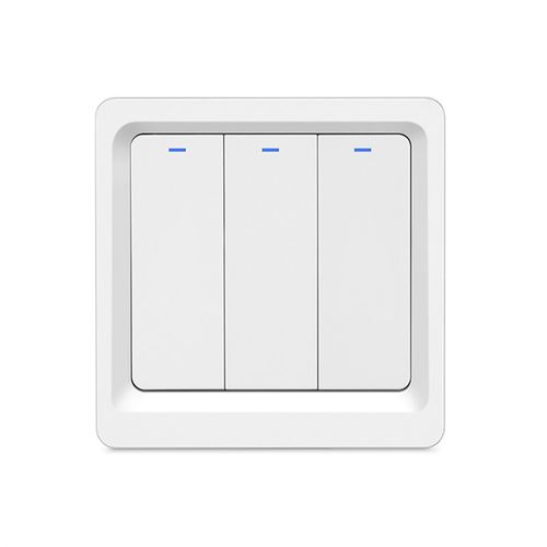 Zigbee涂鸦智能n家居3键场景按键开关 App遥控无线 蓝牙智能开关