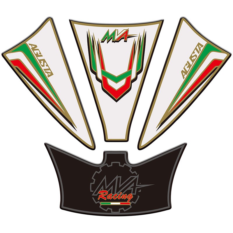 适用于 MV Agusta F3 800 13-16 M跑车装饰品配件油箱贴鱼骨贴花