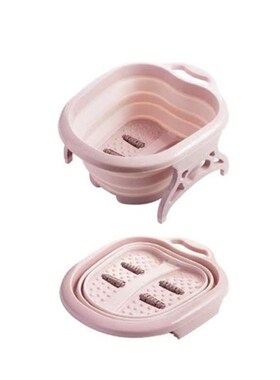 Foldable Footbath Spqa Massage Bucket Foot Bath Basin Health