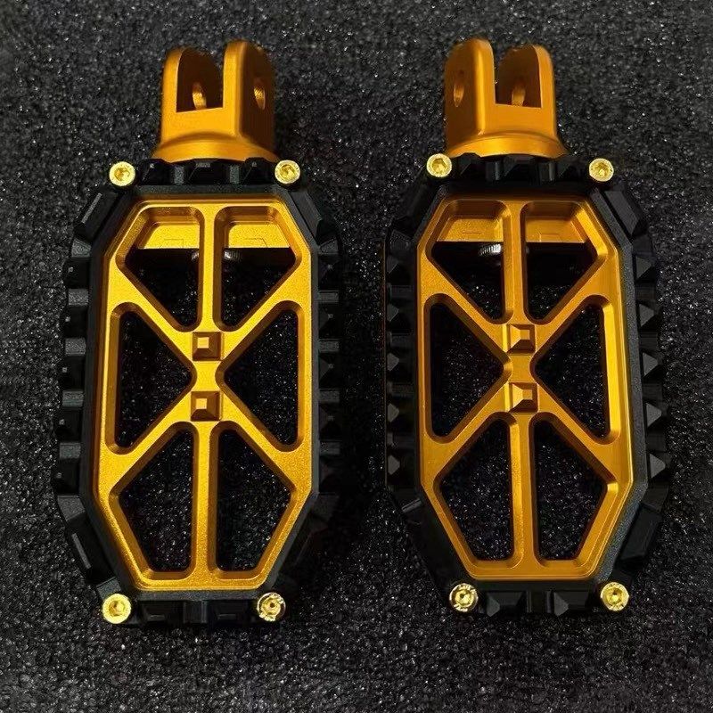 Black3哈雷街霸路威ST改装前B后乘客司机脚踏金色DS竞技踏板泛美,摩托车/装备/配件,其他摩托车用品,淘宝优惠券,粉丝福利购,淘宝优惠卷