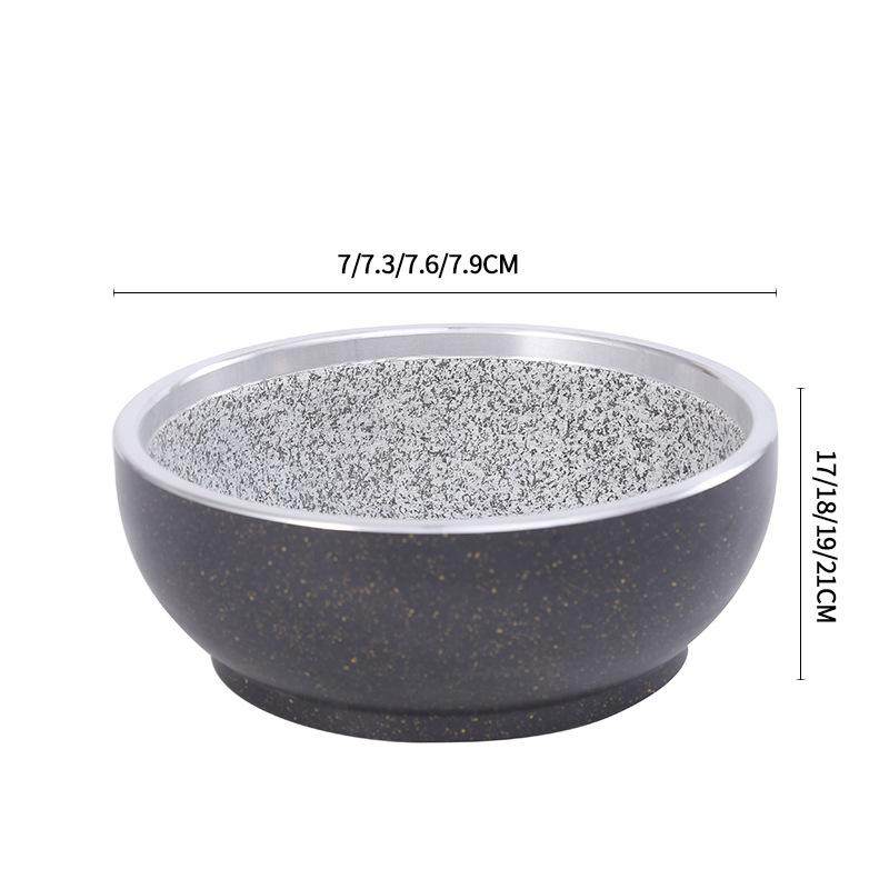 锅家用石c不粘炒锅炉灶专用麦饭平底电磁燃气适用无炒菜商用韩式