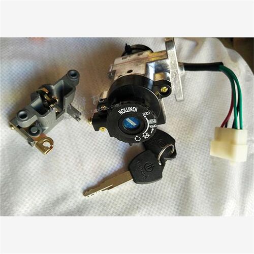 适用奥迪迅鹰款踏板125T摩托车助力车全车锁套O锁 电门锁 点火开