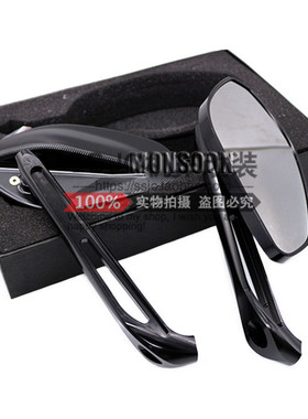 盗匪400 Bandit 600 12x00 1250 大视野改装CNC后视镜 倒车镜