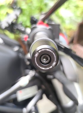 适用雅马哈YZF R1 R3 Ru6 R15 MT15 改装车把手把堵平衡端堵头防