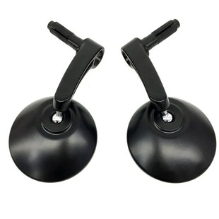 巧格姜戈RA踏板车摩托s车改装铝合金复古手把镜反光镜后视镜倒车