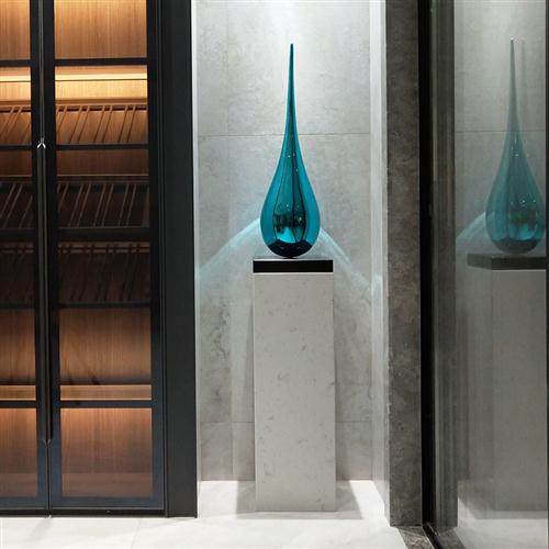 推荐白色大理石底座摆件s客厅玄关电视柜旁落地石柱基座摆台石墩,家居饰品,装饰摆件,淘宝优惠券,粉丝福利购,淘宝优惠卷