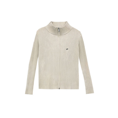 【甜甜专享】拉链立领针织衫开衫   秋冬百搭有密度毛衣