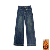 一条过冬 6106 小四专享 加绒牛仔裤