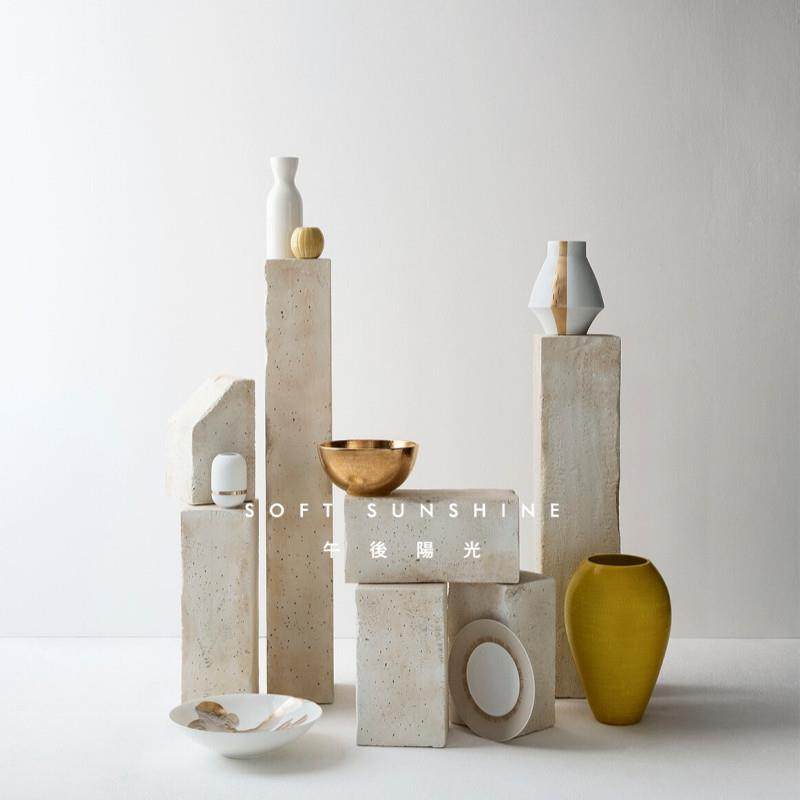 黄洞大理石毛面粗凿雕塑荒料原石地台摆件台底座基座落地立柱墩子,家居饰品,落地摆件,淘宝优惠券,粉丝福利购,淘宝优惠卷