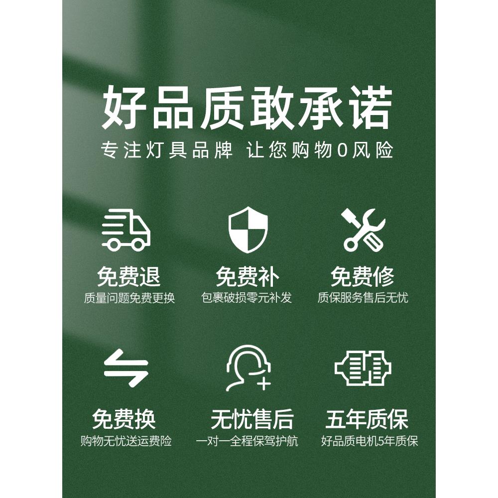 风扇灯2024新款家用客厅餐厅吊扇灯卧室简约变频带电风扇吊灯一体