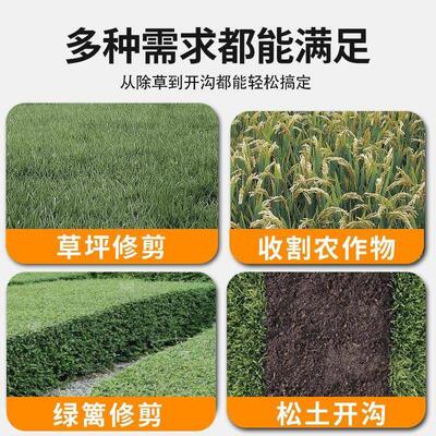 大NEY现货率割草机修理功草坪背负式大功率冲家用小型割灌机四除