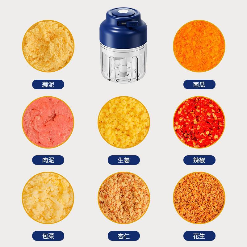 绞肉机家用电动小型蒜泥机碎肉馅辅食机多功能料理机搅蒜器搅拌器