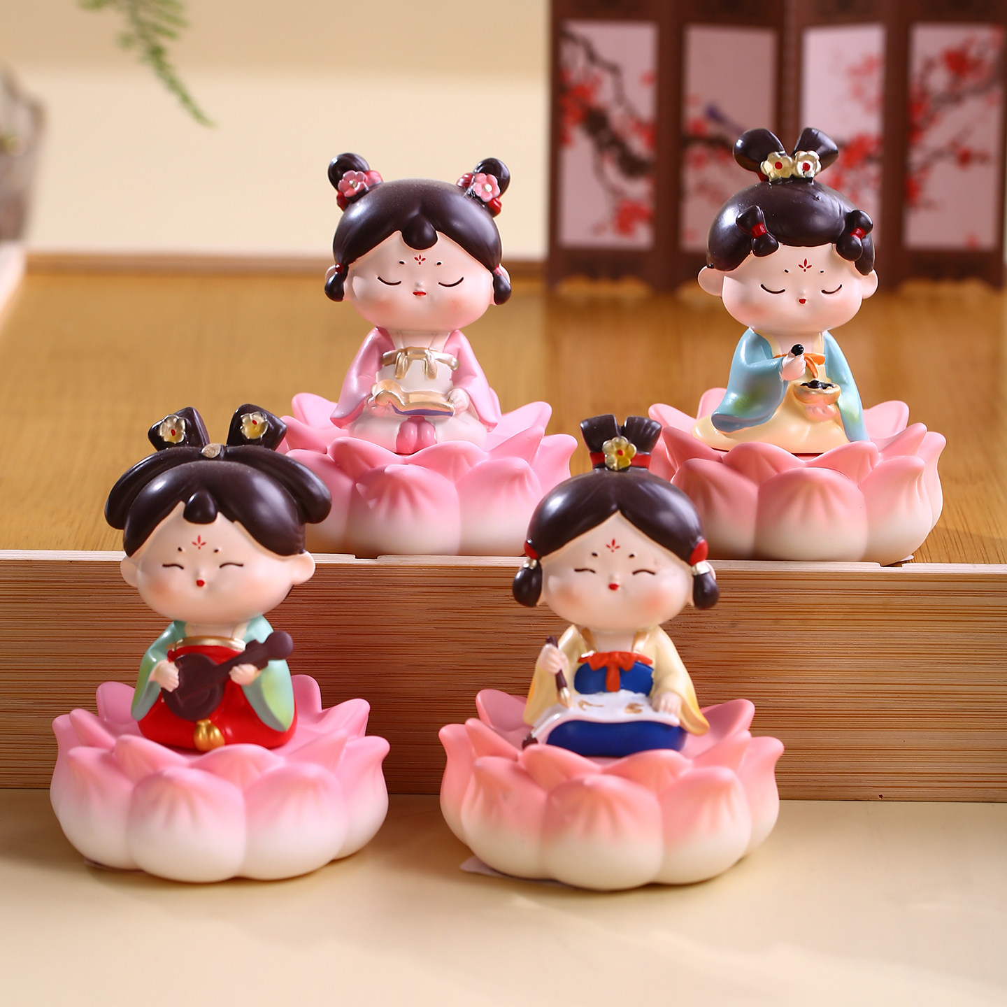 西安文创纪念品唐仕女桌面摆件国风陕西旅游特产特色伴手礼物礼品,家居饰品,装饰摆件,淘宝优惠券,粉丝福利购,淘宝优惠卷