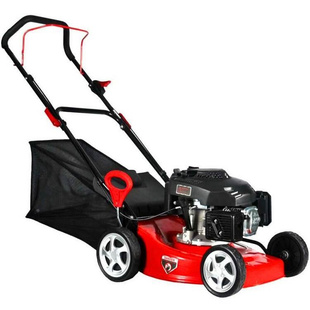 汽油修剪机手推割草机打草除草机 小型家用草坪机自走式