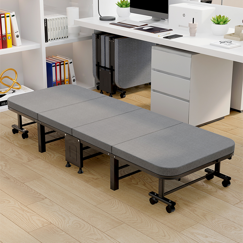 华马折叠床单人床办公室午休神器午睡床值夜班简易陪护行军床加固