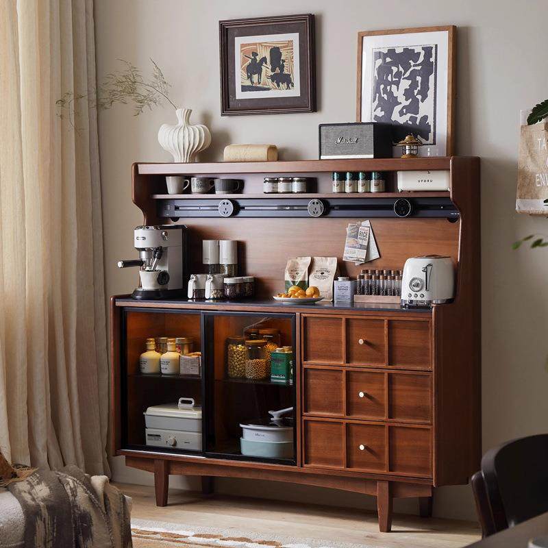 法式餐边柜靠墙一体客厅置物柜复古实木收纳储物柜岩板酒柜茶水柜,农机/农具/农膜,其它农用工具,淘宝优惠券,粉丝福利购,淘宝优惠卷