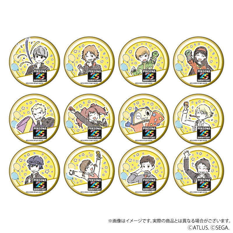 【童心】预售 女神异闻录 P4 黄金版 涂鸦 Q版吧唧徽章立牌周边