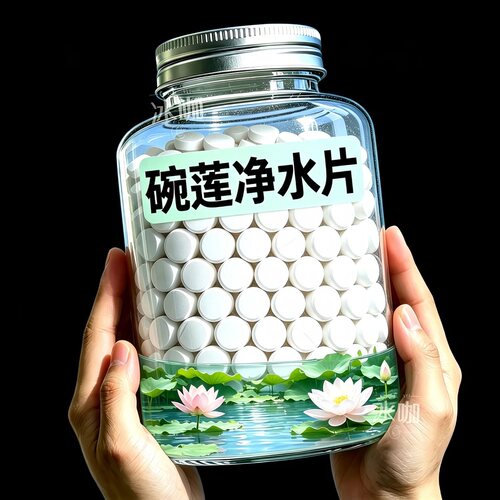 植物保鲜碗莲水培植物专用净水片营养净水保鲜剂富贵土壤渗透剂