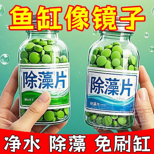 【生物除藻不伤鱼】免换水免刮缸