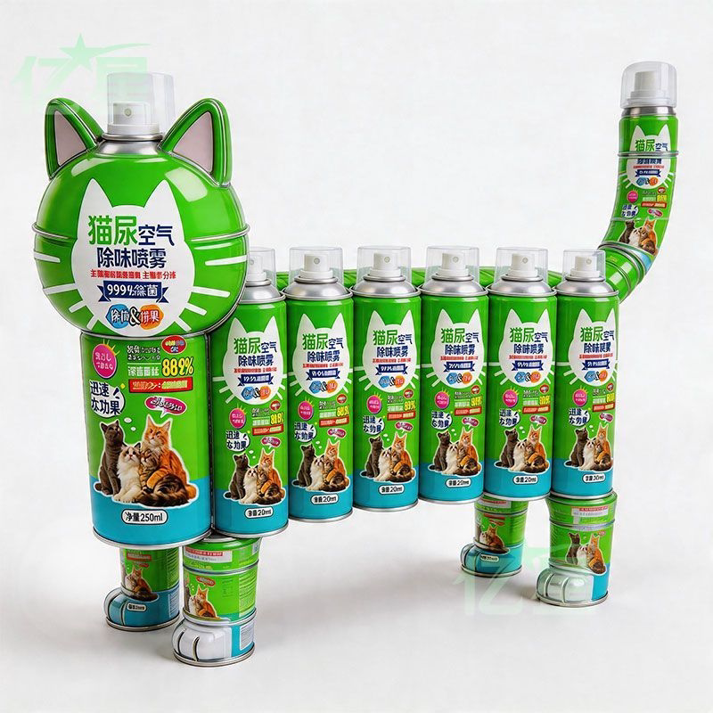 宠物除臭剂喷雾生物酶抑菌分解除异味猫咪砂盆猫尿狗尿骚味分解剂
