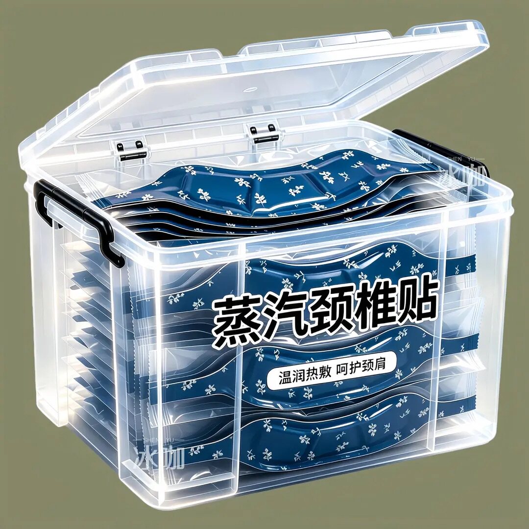 脖子僵硬酸痛一片蒸汽暖颈贴缓解