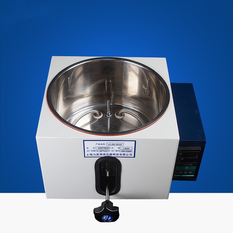 旋转蒸发仪实验室小型蒸馏提纯结晶手D轮升降旋转蒸发器1L/3L/5L