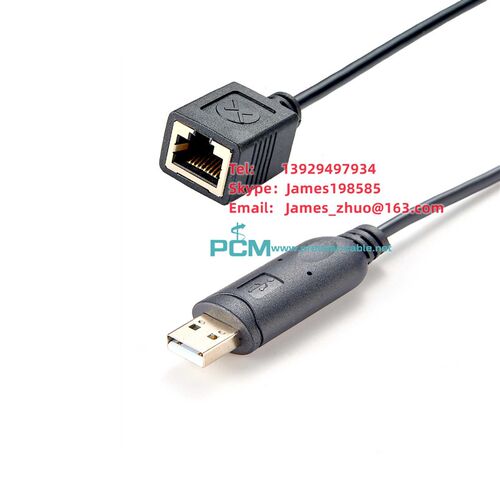 USB RJd45线缆用于RS485 CAN太阳能存储FTDI USBRS485转RJ45通信