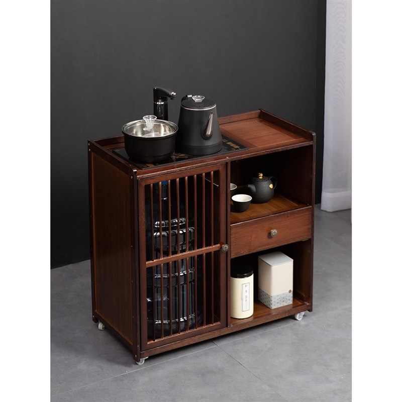 茶边柜客厅小g茶几侧柜烧水壶一体沙发边几茶吧茶水柜茶台起批