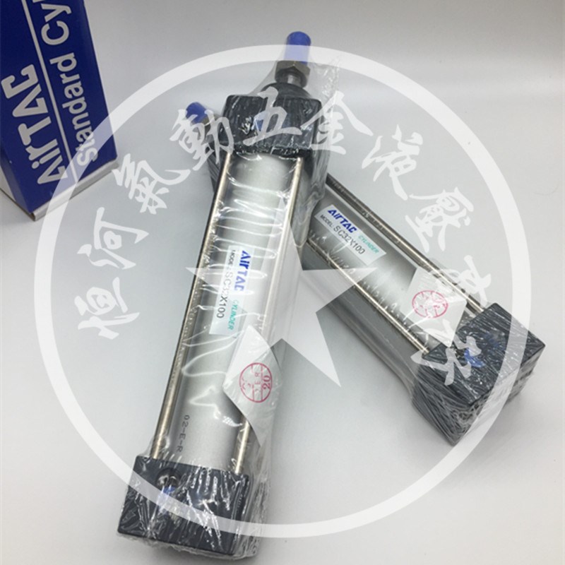 亚德客标准气缸SC160X25X50X75X80X85X100X125X1N50X200X250X300-