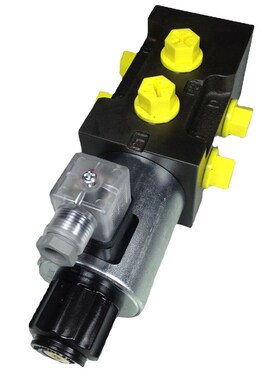 KV -6/2-10-G-p24DC-K 二位六通电磁换向阀   流量120LPM