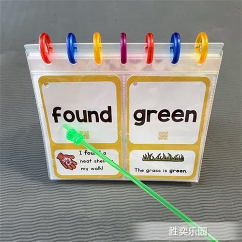 彩虹蘑菇孔e字卡收纳文件夹可擦写可拆卸5寸6寸7寸卡片相片活页夹