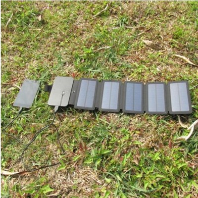 SunPower folding 10W Solar Cells Charger 5V 2.1AU USB Output