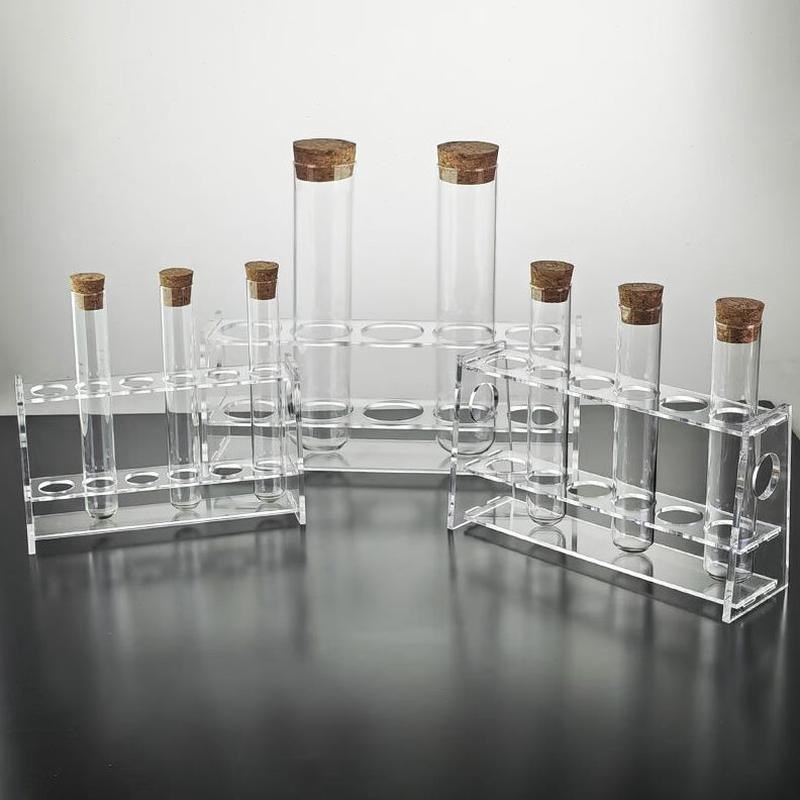塞150套装30亚克力40展览透明x5玻璃试管18孔2025/木施莱登试管架