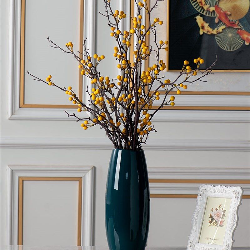 景德镇手工瓷器白色陶瓷花瓶现代简约客厅餐桌插T花摆件创意装饰,家居饰品,花瓶,淘宝优惠券,粉丝福利购,淘宝优惠卷