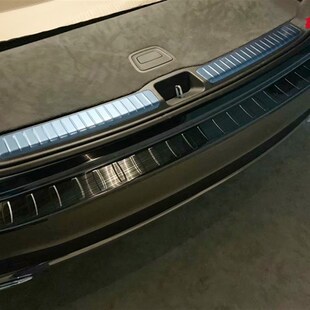 适用20-21款奔驰gle350v后护板 gls450改装用品后备箱门槛防护饰