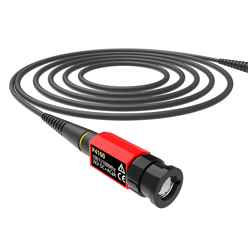 新高品质100比1 P41o00 100:1耐压2KV 100M示波器测试高压探头探