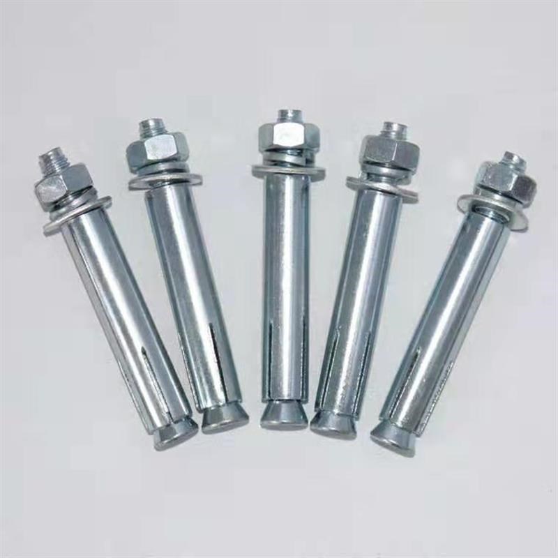 国标膨胀螺丝镀锌吊顶超长加长M8M10M12石R膏板拉爆膨胀栓优质
